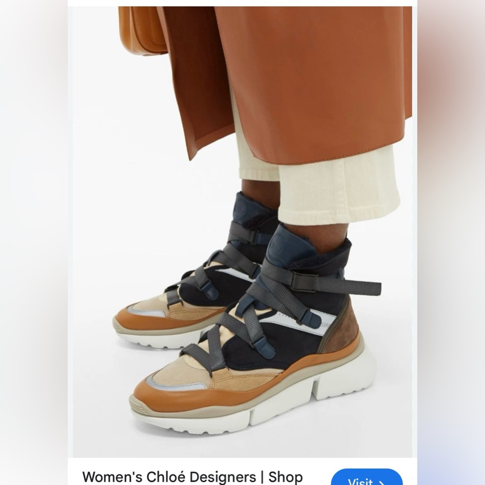 Chloé High-Top Sneakers 7 - Picture 5 of 16